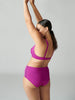 Calysta Underwire Plunge - Bougainvillea