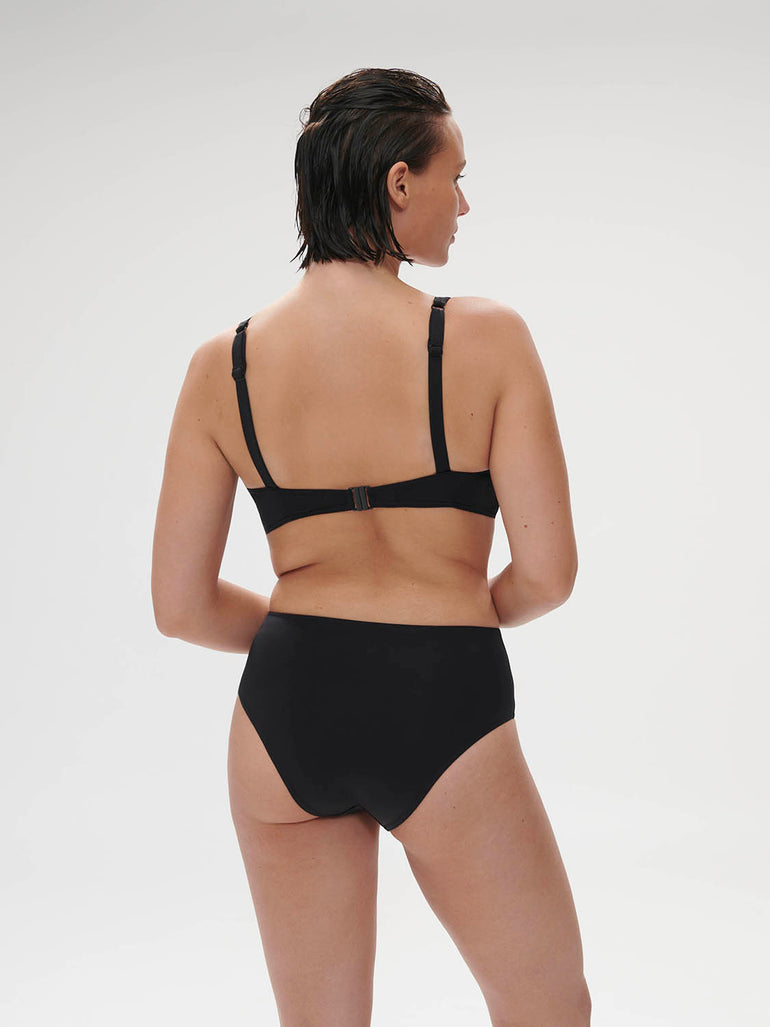Wireless support bikini triangle - Black