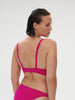 Low-cut underwired bra - Hibiscus Pink