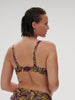 Underwired brassière - Agadir Purple Print