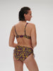 Underwired brassière - Agadir Purple Print