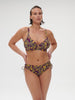 Underwired bikini triangle - Agadir Purple Print