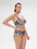Underwired bikini triangle - Seaside Blue Print