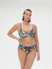 Underwired bikini triangle - Seaside Blue Print