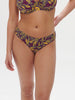 Bikini brief - Agadir Purple Print