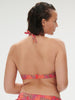 Underwired triangle bra - Jungle Dawn Print