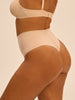 High waist shaper thong - Peau rosée