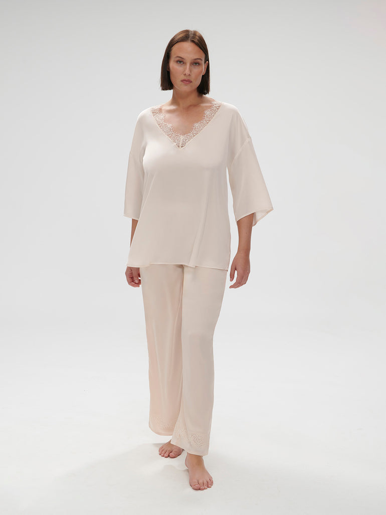 Night pants - Sakura pink