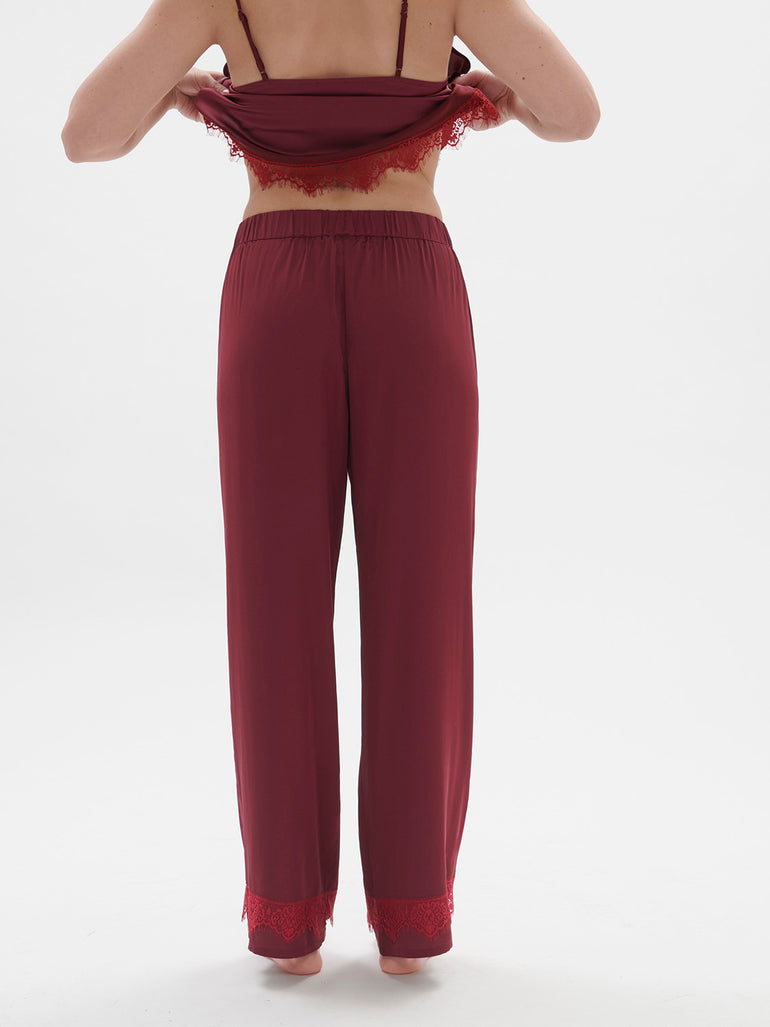 Night pants - Spinel Red