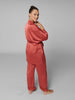 Satin Secrets Kimono - Quartz Pink