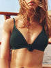 Wireless bikini triangle - Tropical Green