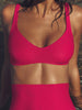 Wireless bikini triangle - Lipstick