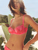 Half cup bra - Fabulous Pink