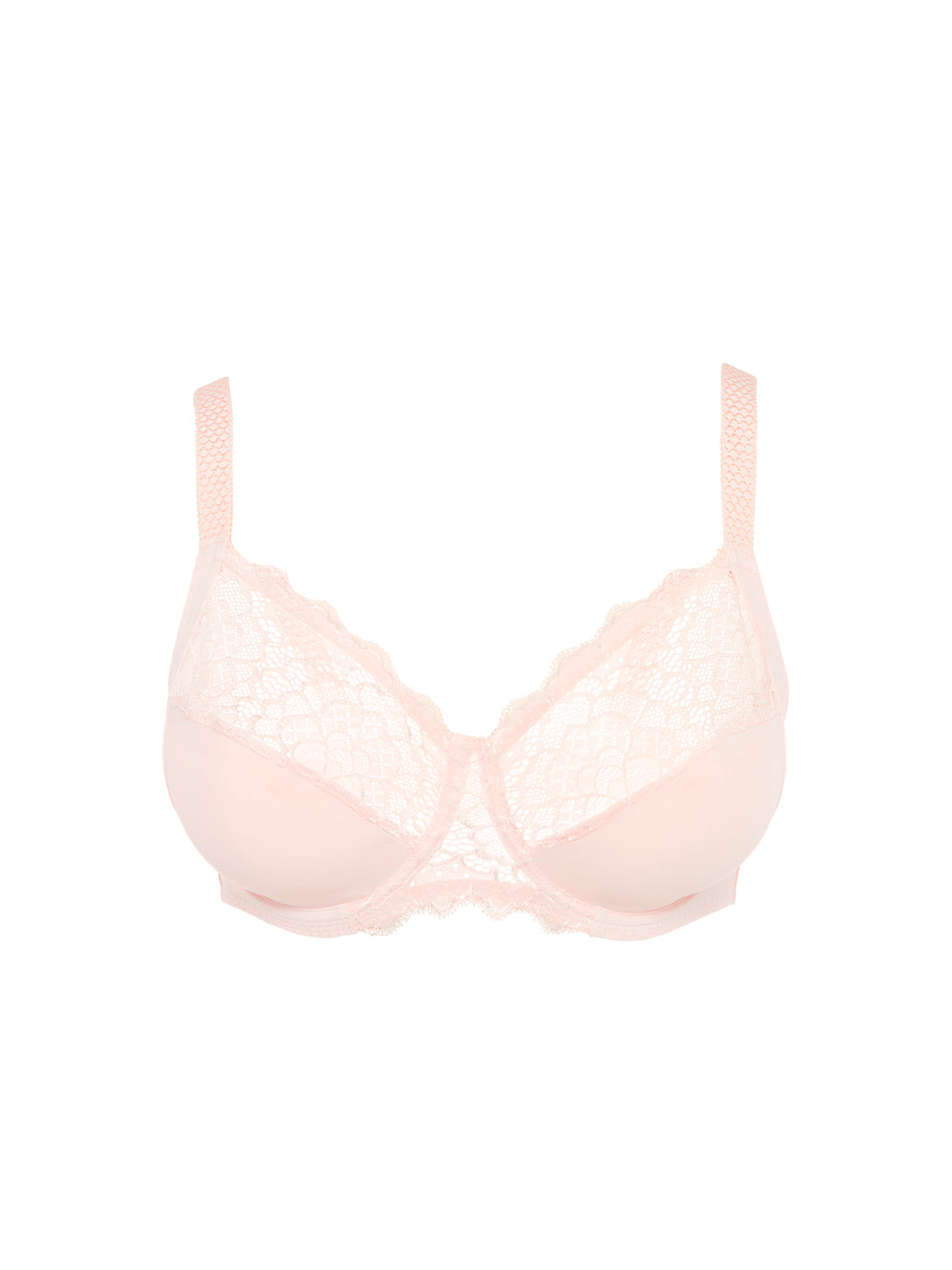 Full cup support bra - Blush