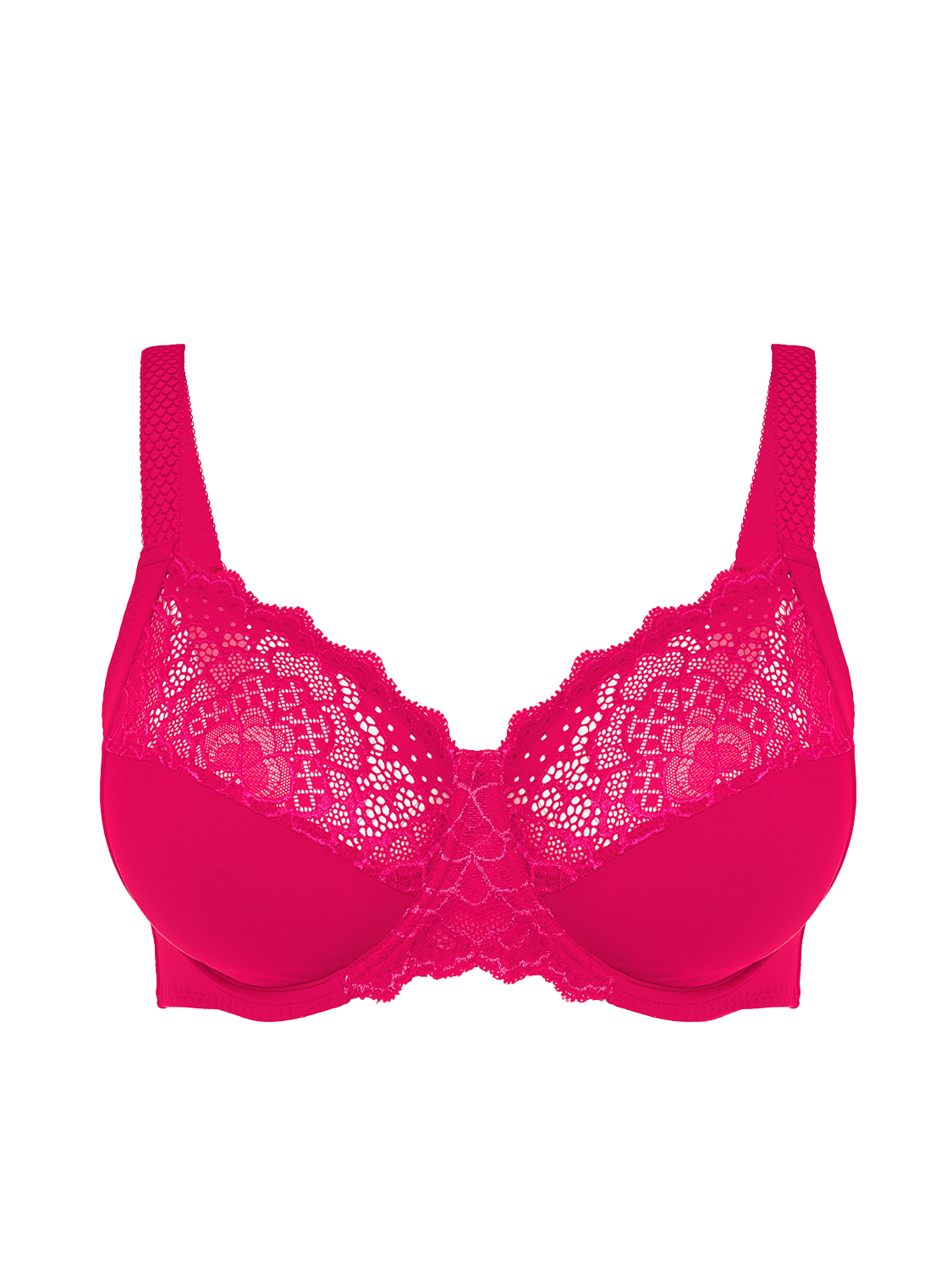 Full cup support bra - Teaberry Pink