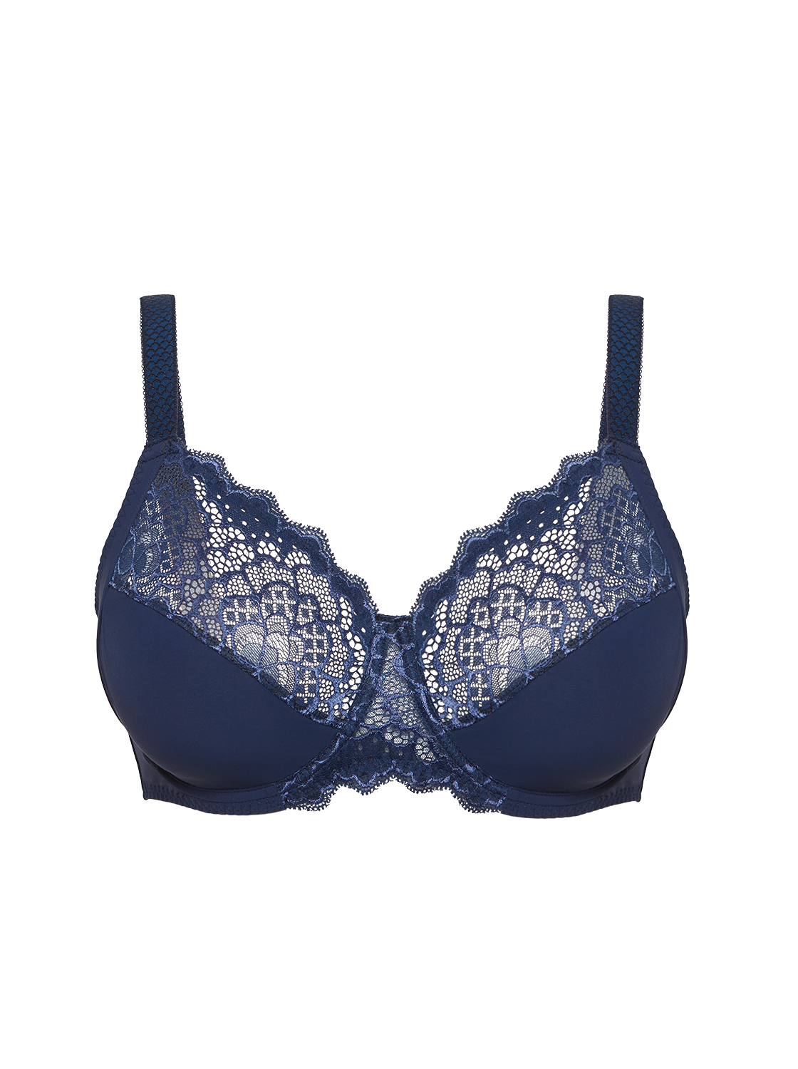 Full cup support bra - Ink Blue