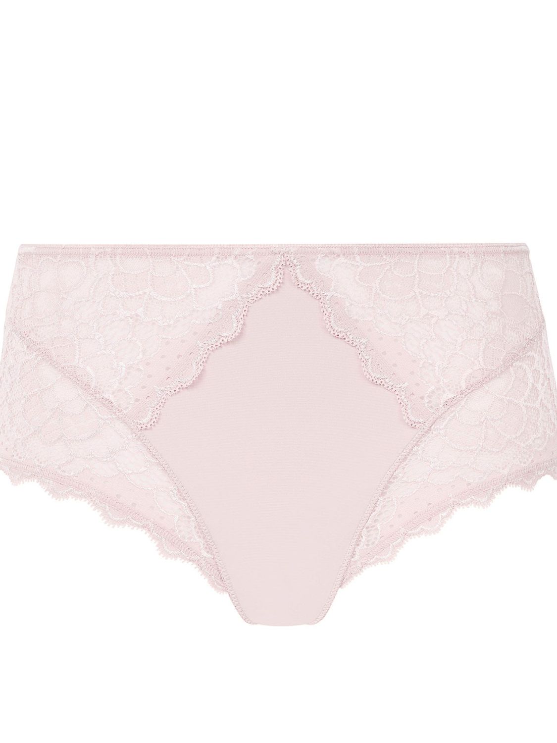 High-waist brief - Blush