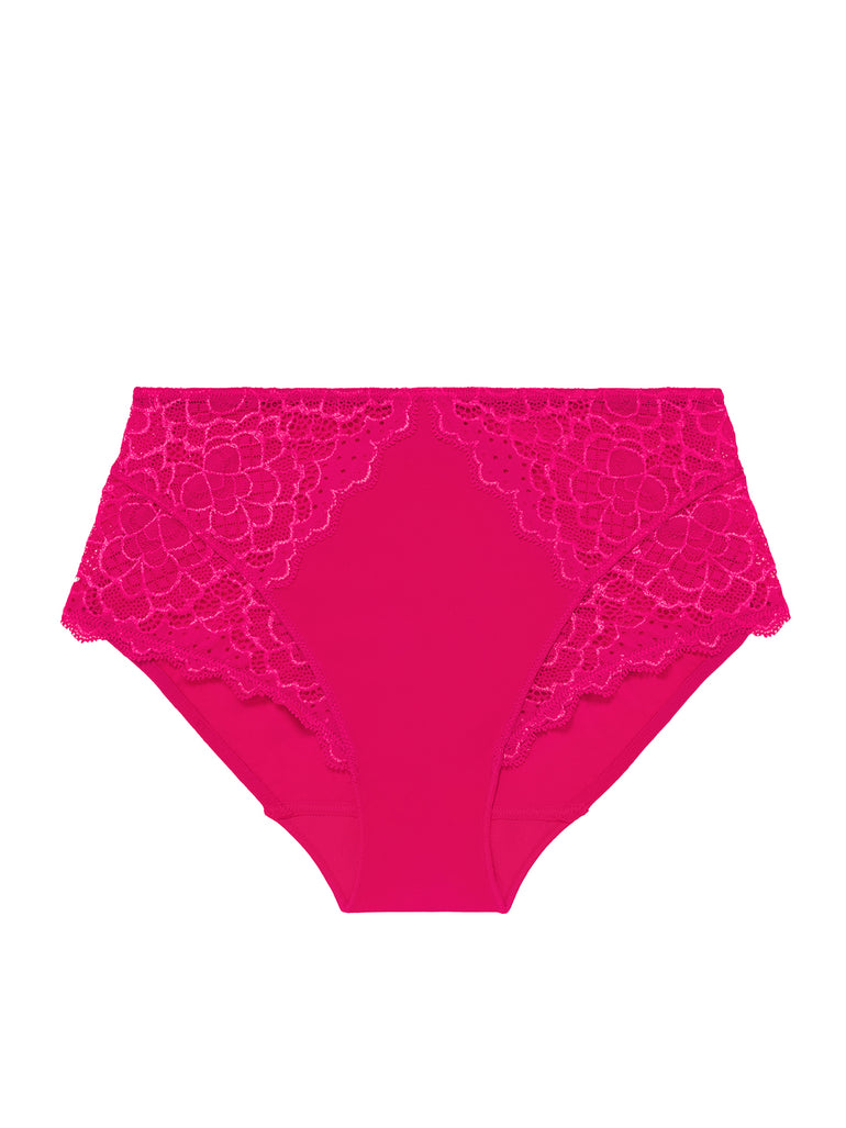 High-waist brief - Teaberry Pink