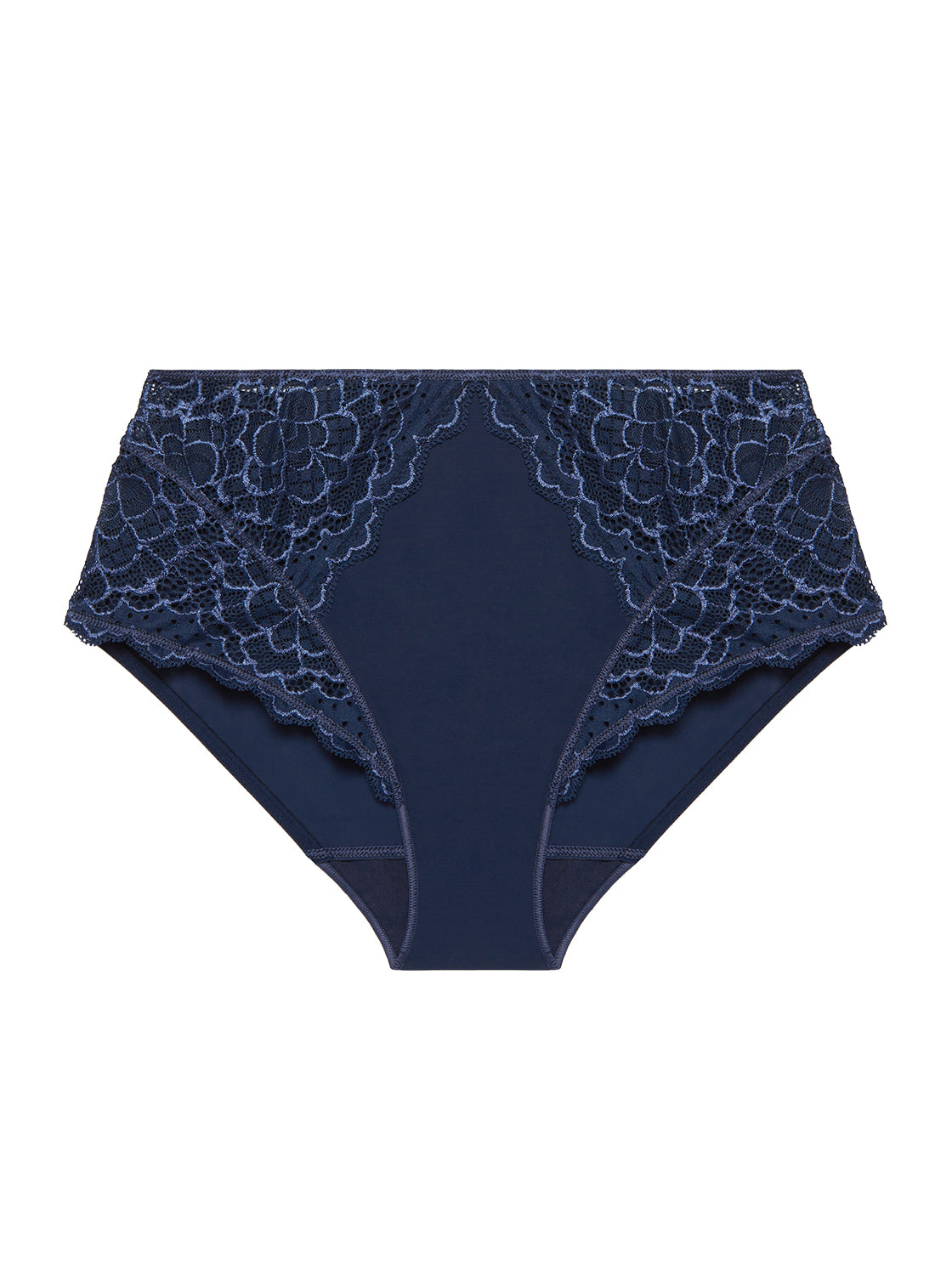 High-waist brief - Ink Blue