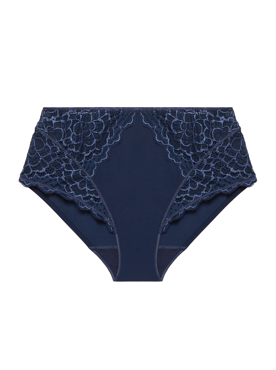 High-waist brief - Ink Blue