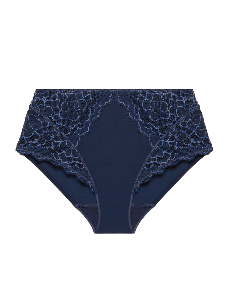 High-waist brief - Ink Blue