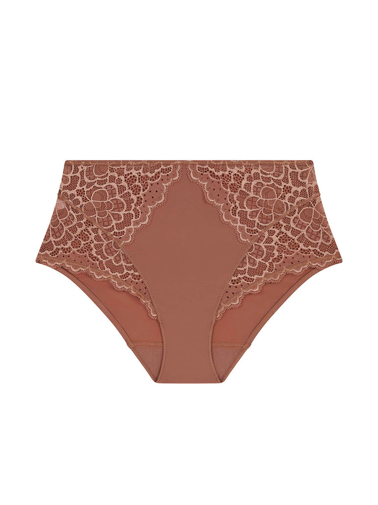 Caresse Retro Brief - Coco Brown