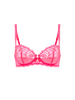 Half cup bra - Fabulous Pink