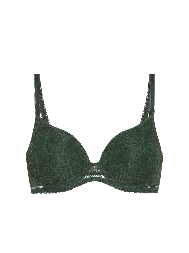 Spacer plunge bra - Icon Green