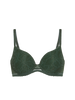 Spacer plunge bra - Icon Green