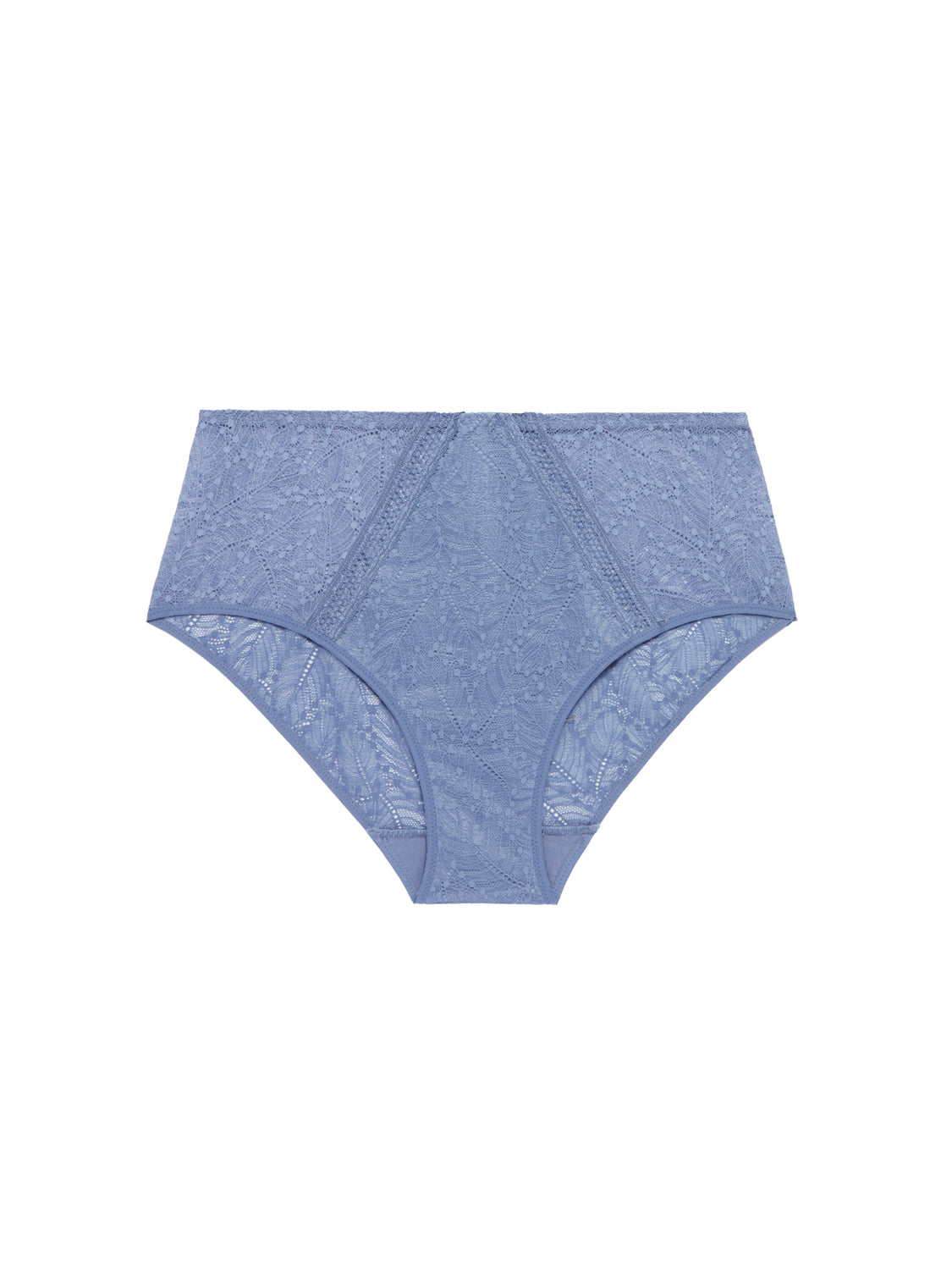 High-waist brief - Chambray Blue