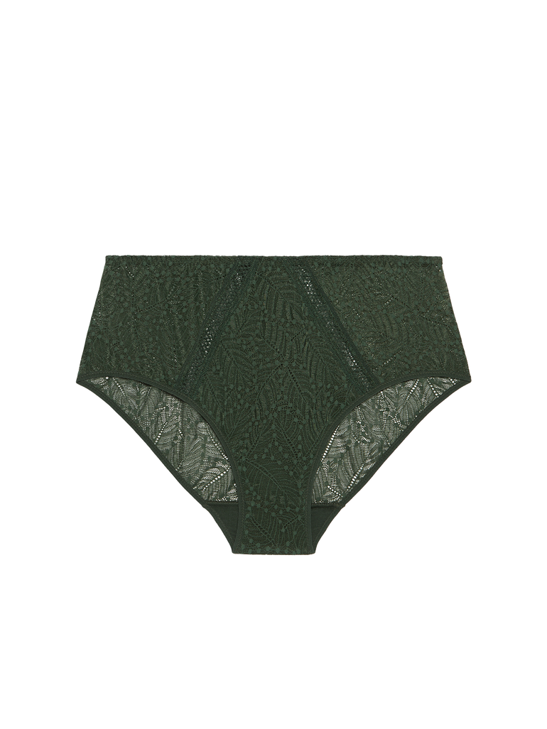 High-waist brief - Icon Green