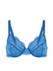 Moulded underwired bra - Myosotis Blue
