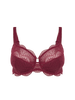 Full cup support bra - Spinel Red