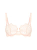 Half cup bra - Petal Powder