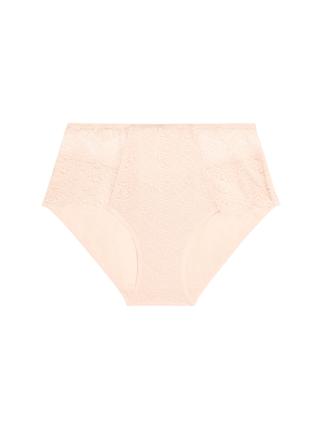 High-waist brief - Petal Powder