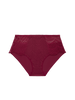 High-waist brief - Spinel Red