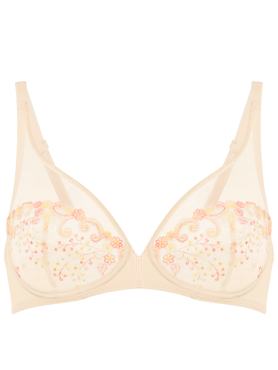 Plunging underwired bra - Pampa