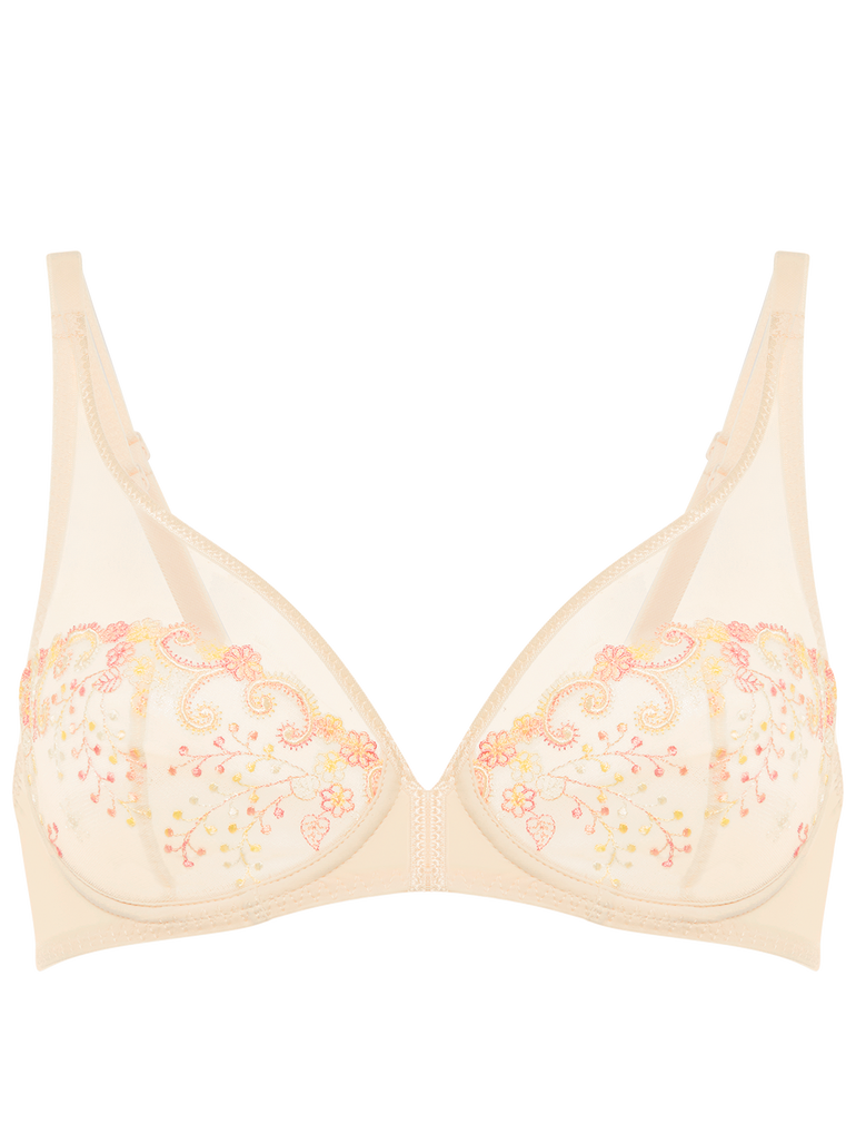 Plunging underwired bra - Pampa