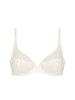 Full cup plunge bra - Natural