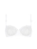 Delice Sheer Demi - White