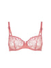 Half cup bra - Smokey Pink