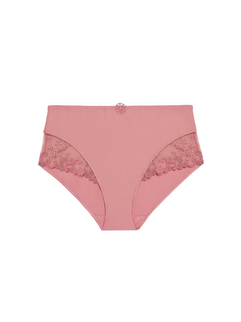 High-waist brief - Smokey Pink