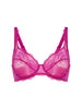 Squared neckline full cup bra - Azalea