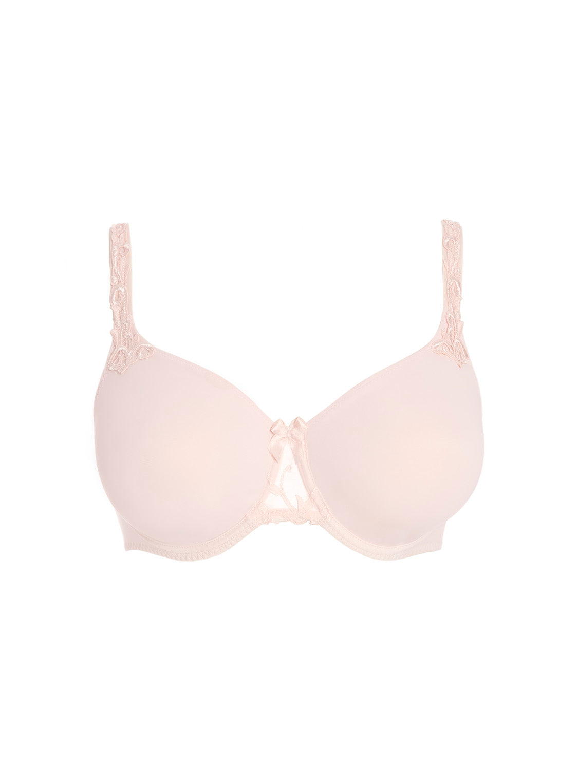 Rigid moulded bra - Blush