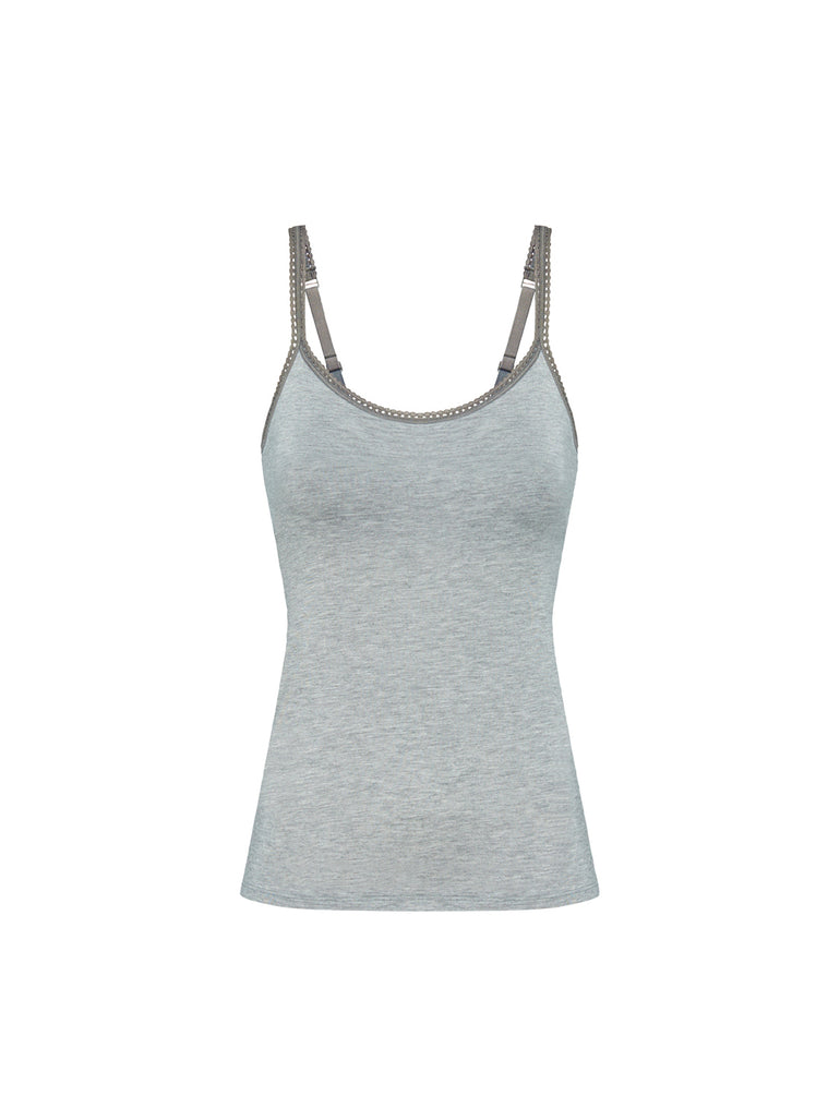 Illusion Tank - Mottled Grey