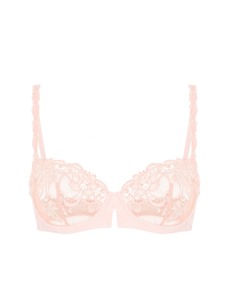 Half cup bra - Pink Nude