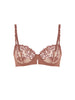 Half cup bra - Tender Brown