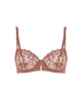 Half cup bra - Tender Brown