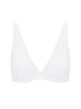 Eugenie Full Coverage Plunge - White