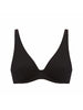 Eugenie Full Coverage Plunge - Black